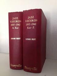 Brian Rust Jazz Records